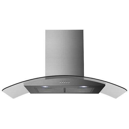 90cm Curved Chimney Hood | Stainless Steel | CHIM904GSS
