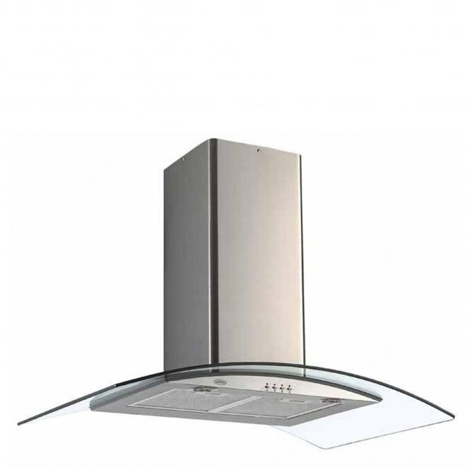 90cm Curved Chimney Hood | Stainless Steel | CHIM904GSS