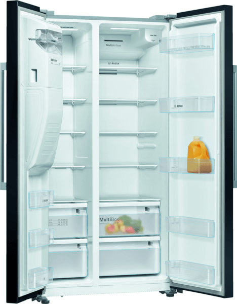 Side by Side Fridge Freezer (H) 178.7cm | Black | KAD93VBFPG