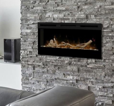 Driftwood / River Rock Fuel Bed Accessory For 34" Prism | LF34DWS-KIT