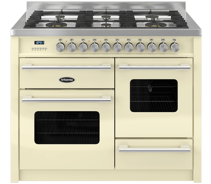 110cm Range Cooker, XG DELPHI, 6 Burners | Cream | RC-11XGG-DE-CR