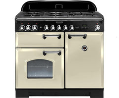 Classic Deluxe 100cm Dual Fuel Range Cooker | Cream | CDL100DFFCR/C
