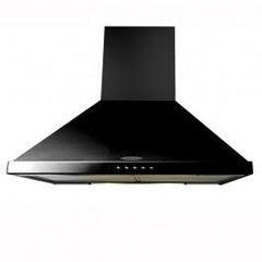 60cm Chimney Hood | Black | CHIM600RBLK