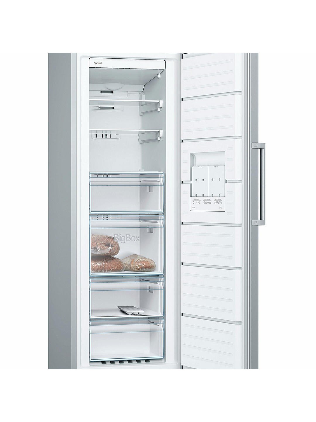 Congelador independiente, 176 (H) | Acero inoxidable | GSN33VL3P