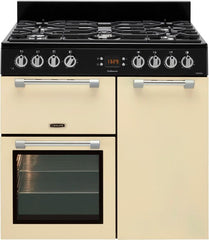 90cm Range Cooker, Dual Fuel | Cream | CK90F232C