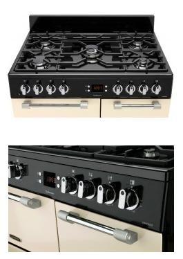 90cm Range Cooker, Dual Fuel | Cream | CK90F232C
