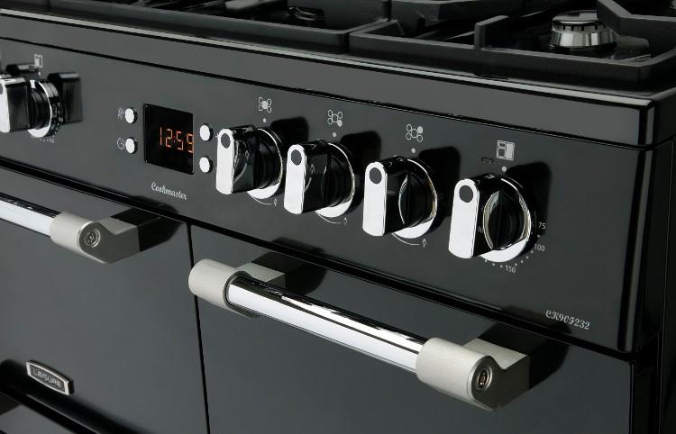 90cm Range Cooker, Dual Fuel | Black | CK90F232K