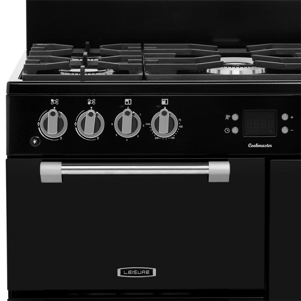 90cm Range Cooker, Dual Fuel | Black | CK90F232K