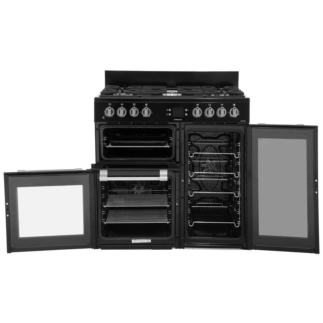 90cm Range Cooker, Dual Fuel | Black | CK90F232K