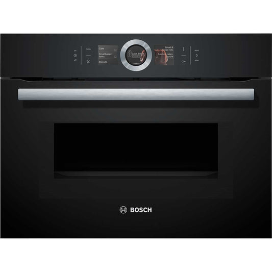 Built-in Compact Oven with Microwave | Black | CMG656BB6B