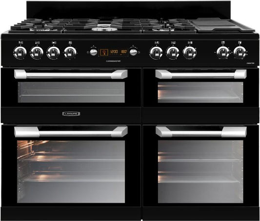 110cm Range Cooker Dual Fuel | Black | CS110F722K