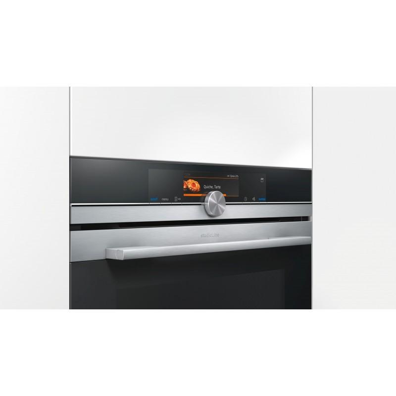 iQ700 Pyrolytic Single Oven With AddedSteam | HR678GES6B