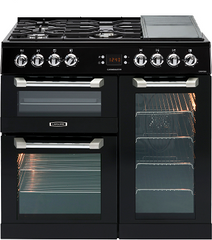 90cm Range Cooker Dual Fuel | Black | CS90F530K