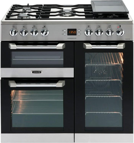 90cm Range Cooker Dual Fuel | Stainless Steel | CS90F530X