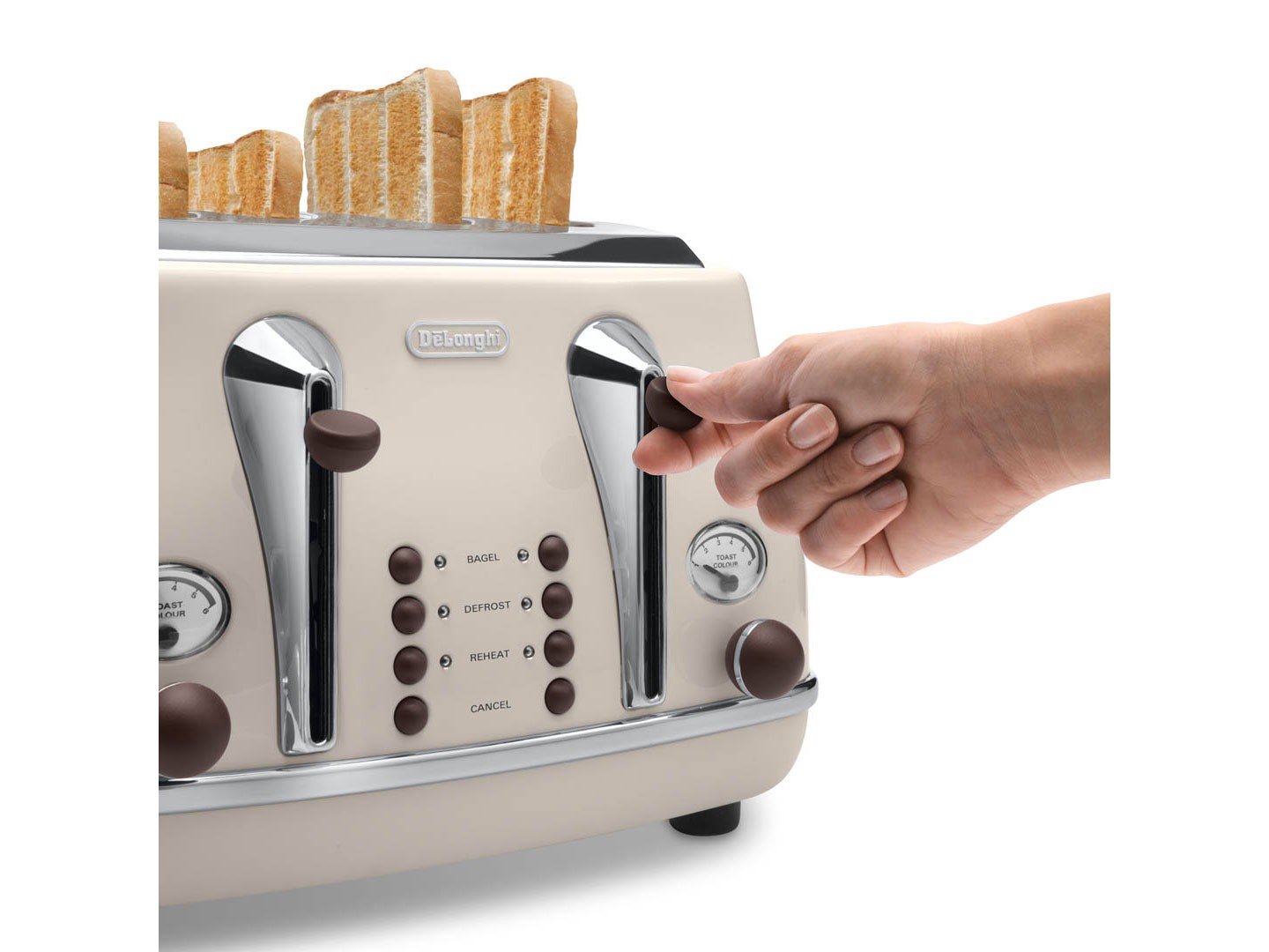 Vintage Icona 4 Slice Toaster | More Colours Available | CTOV4003.AZ