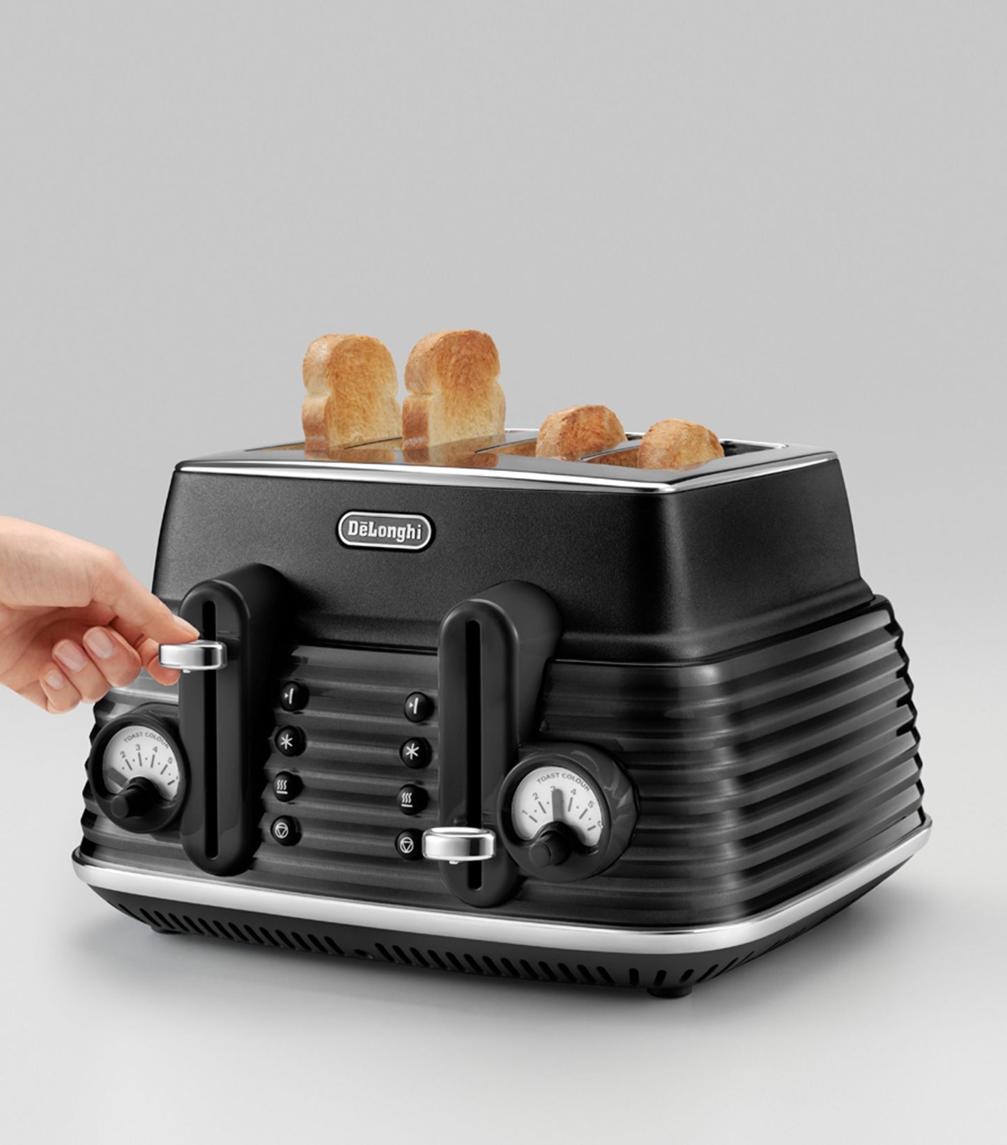 Scolpito Toaster | More Colours Available | CTZS4003.BK