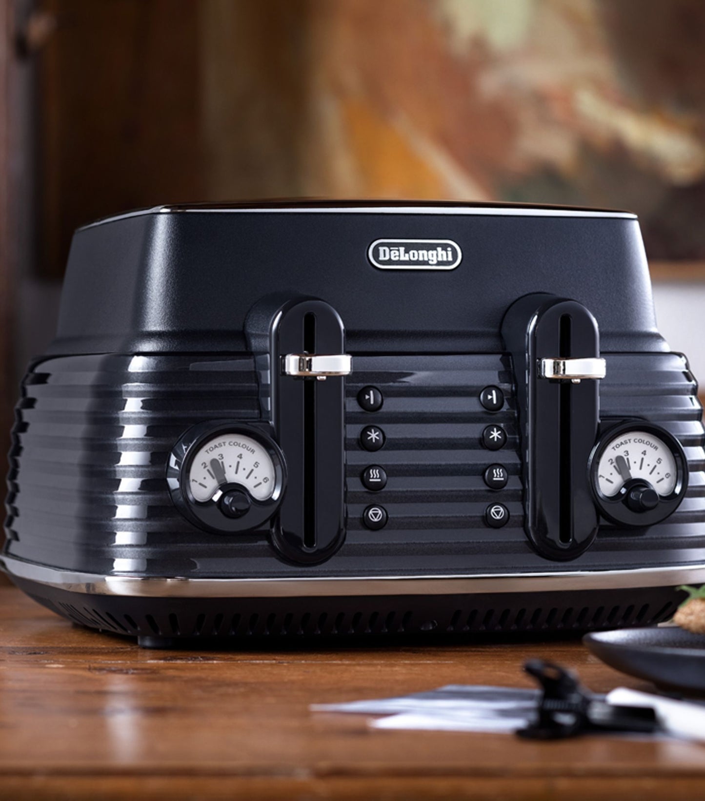 Scolpito Toaster | More Colours Available | CTZS4003.BK