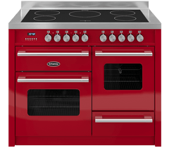 110cm Range Cooker,  DELPHI, 5 Zones | Red | RC-11XGI-DE-RED