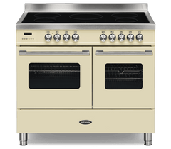 100cm Range Cooker, TWIN DELPHI, 5 Zones | Cream | RC-10TI-DE-CR