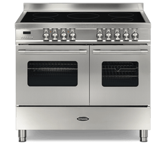 100cm Range Cooker, TWIN DELPHI, 5 Zones | Stainless Steel | RC-10TI-DE-SS