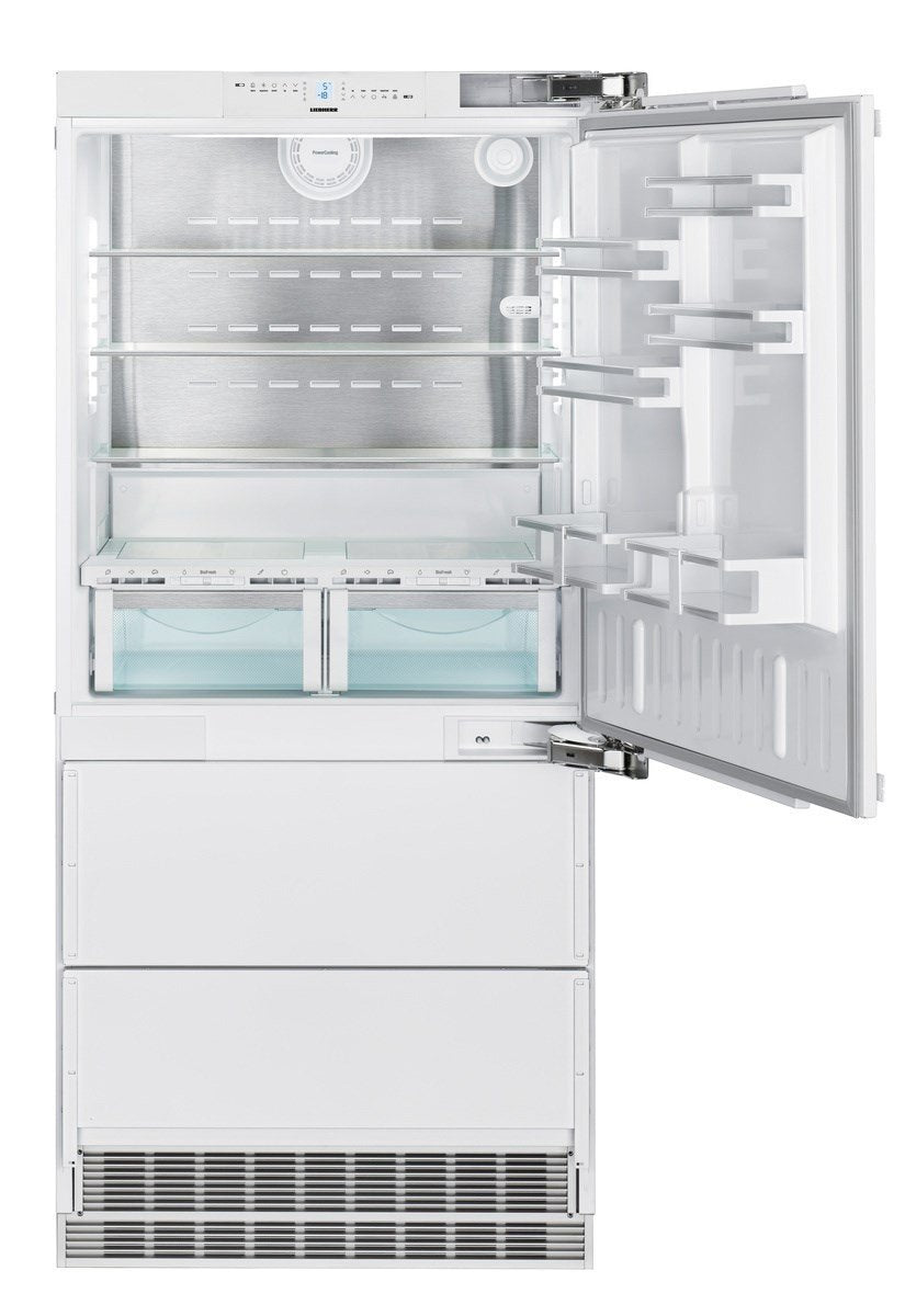Integrated Premium+ Fridge Freezer, 471L, A+| ECBN 6156