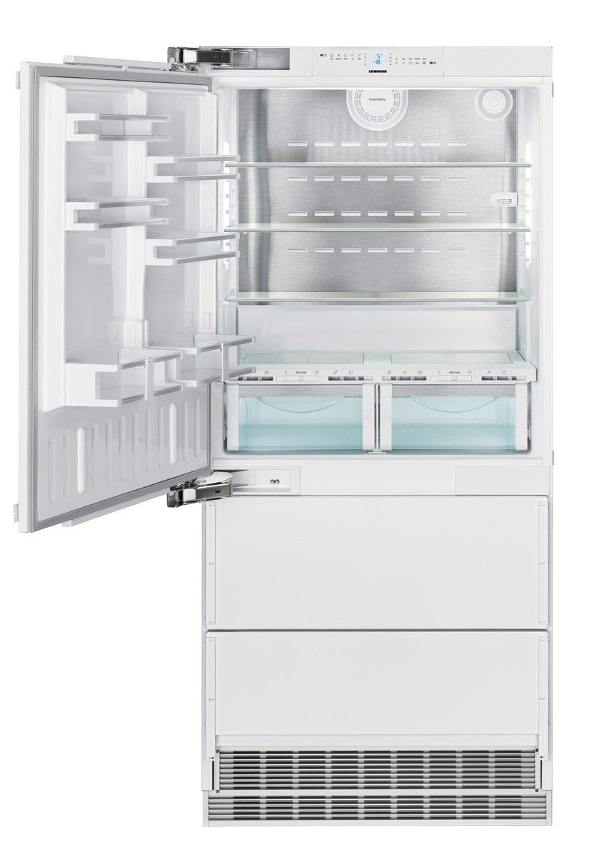 Integrated Premium+ Fridge Freezer, 471L, A+| ECBN 6156