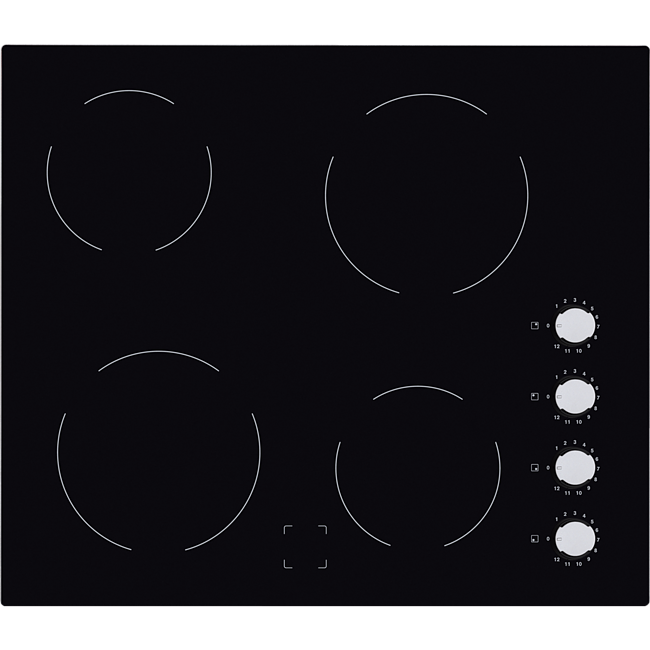 60cm Electric Hob 4 Zone | EHF6140ISK
