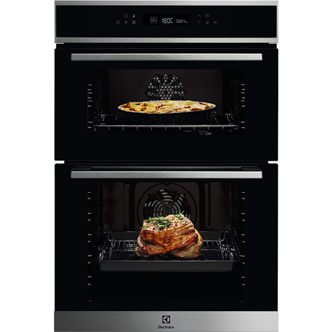 Built In 3D HotAir Double Oven | Stainless Steel | KDFCC00X
