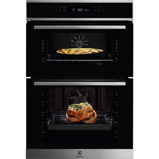 Built In 3D HotAir Double Oven | Stainless Steel | KDFCC00X