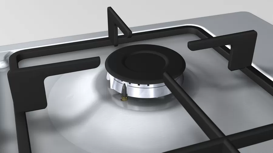 60cm Gas Hob in Stainless Steel | T26BR46N0