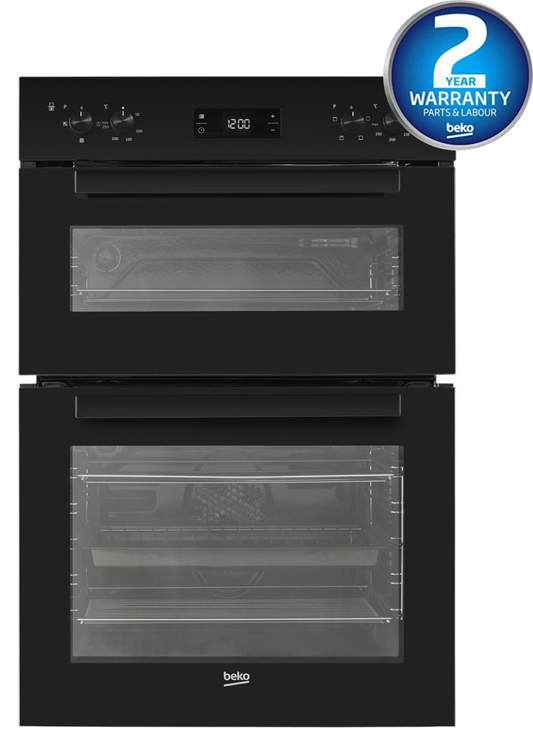 Built-in Double Oven 'TrueFan' in Black | BBDF22300B