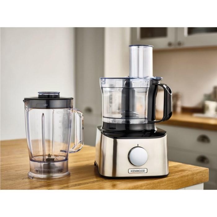 Multipro Compact Food Processor, 800W | Stainless Steel | FDM302SS