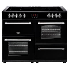 110cm 'Farmhouse' Electric Range Cooker | Black | FH110EBK