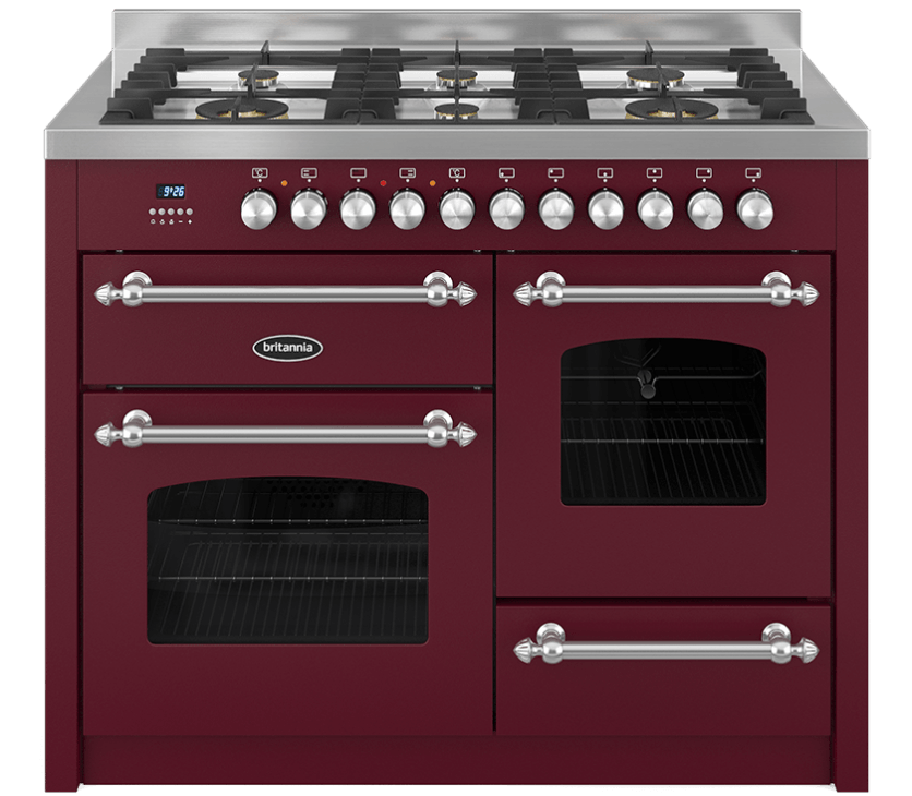 110cm Range Cooker, XG FLEET, 6 Burner | Red | RC-11XGG-FL-RED