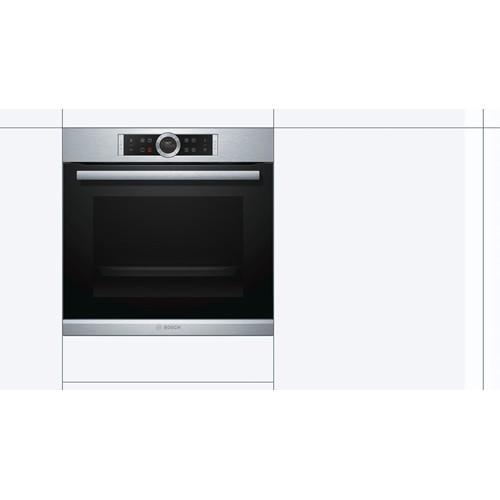 Single Oven, 4D Hot Air | HBG674BS1B