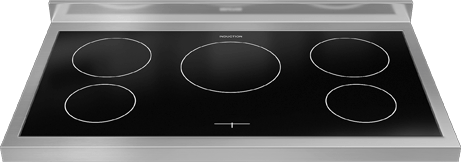 100cm Range Cooker, TWIN DELPHI, 5 Zones | Stainless Steel | RC-10TI-DE-SS