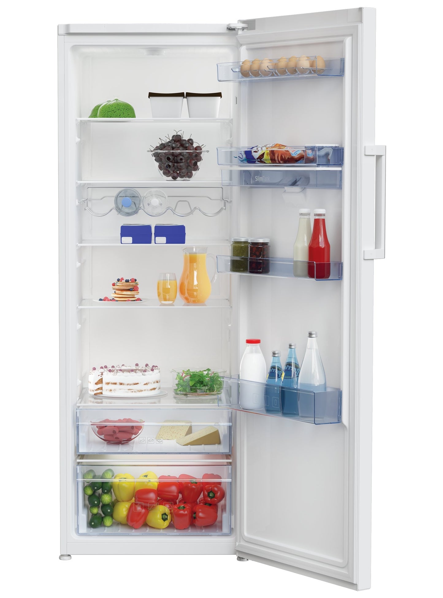 Tall Larder Fridge with Water Dispenser, 172cm (H) in White |  LP1671DW