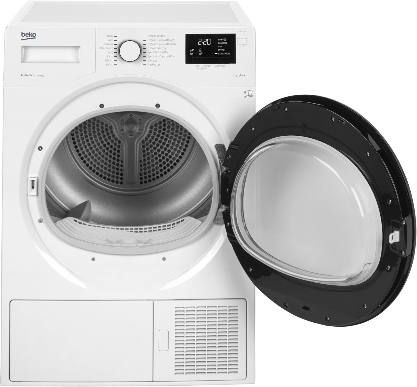 7KG Heat Pump Tumble Dryer in White | DHR73431