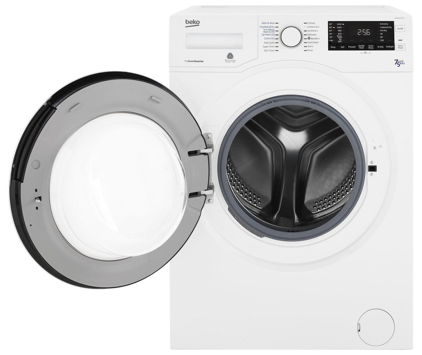 7KG / 5KG Washer Dryer in Whte | WDER7440421W | More Colour Options