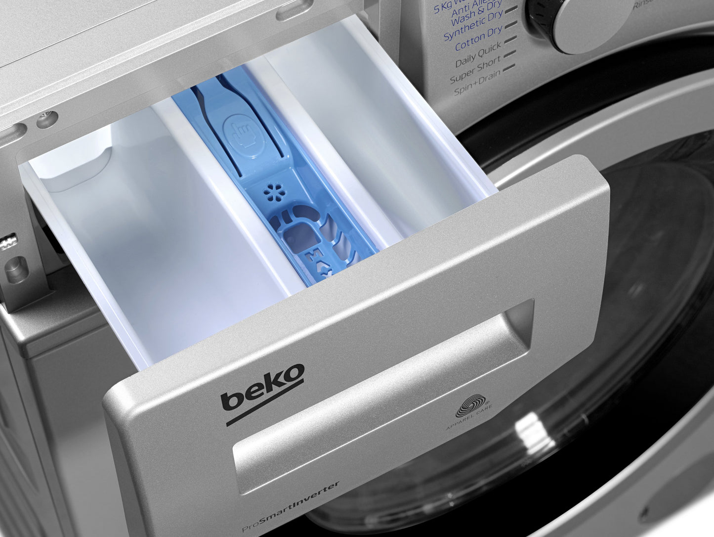 7KG / 5KG Washer Dryer in Silver | WDER7440421S | More Colour Options