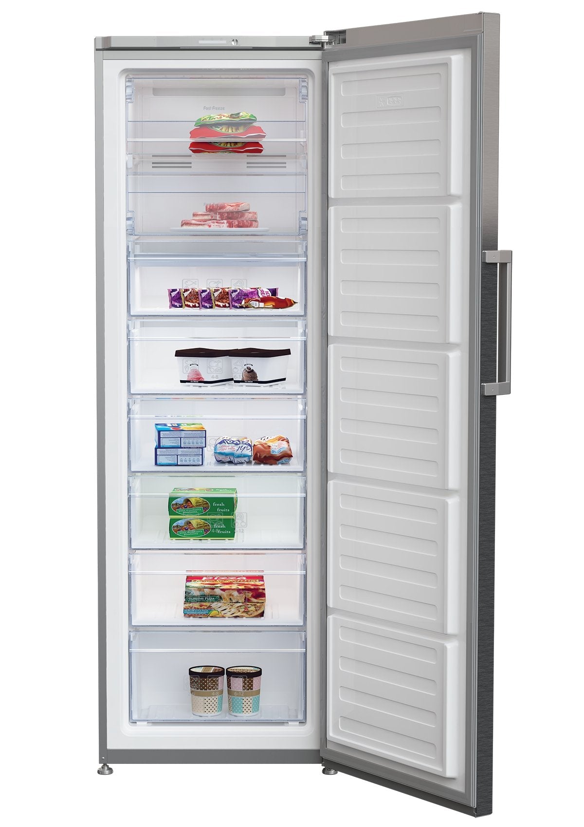 Tall Freezer | Frost Free |185cm (H) | Stainless Steel |  FRFP1685X