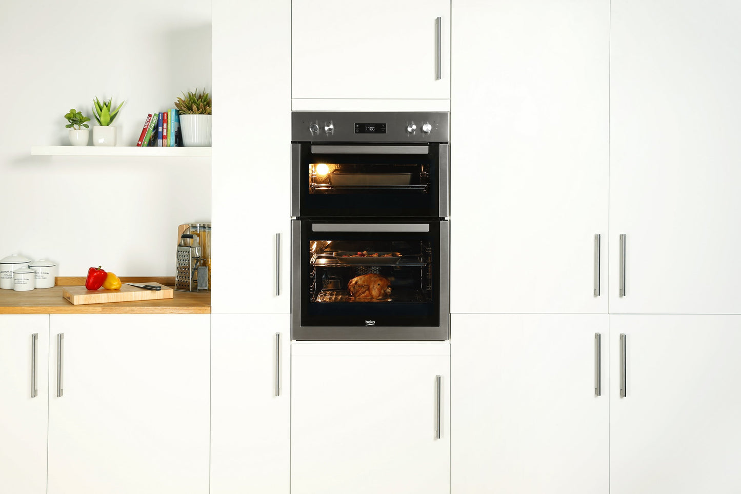 Built-in Double Oven 'TrueFan' in S/Steel | BBDF26300X