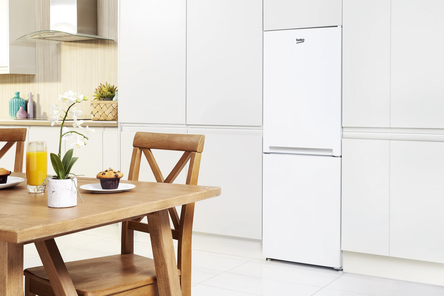 Frost Free Fridge Freezer 152cm (H) in White | CFG1552W | More Colour Options