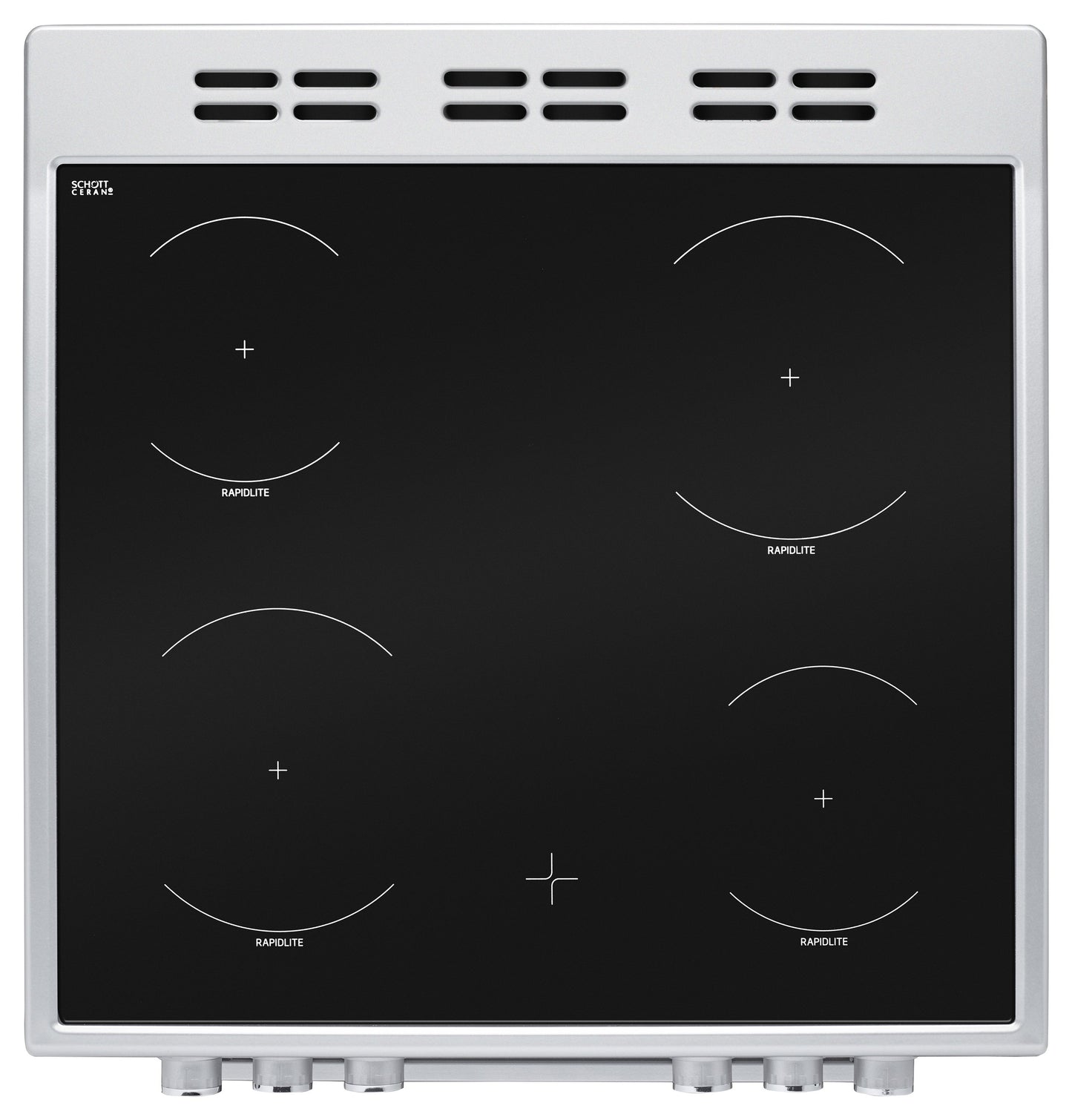 60cm Double Oven Electric Cooker | Silver | KDC653S | More Colour Options