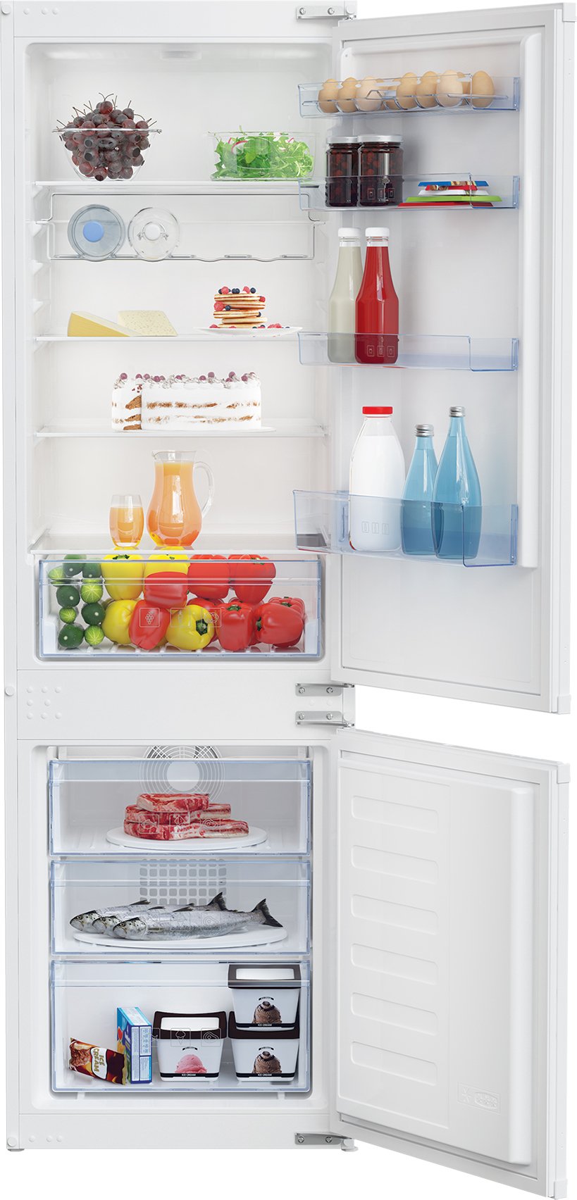 Integrated Fridge Freezer | Frost Free | 178cm (H) | A+ | BCFD373