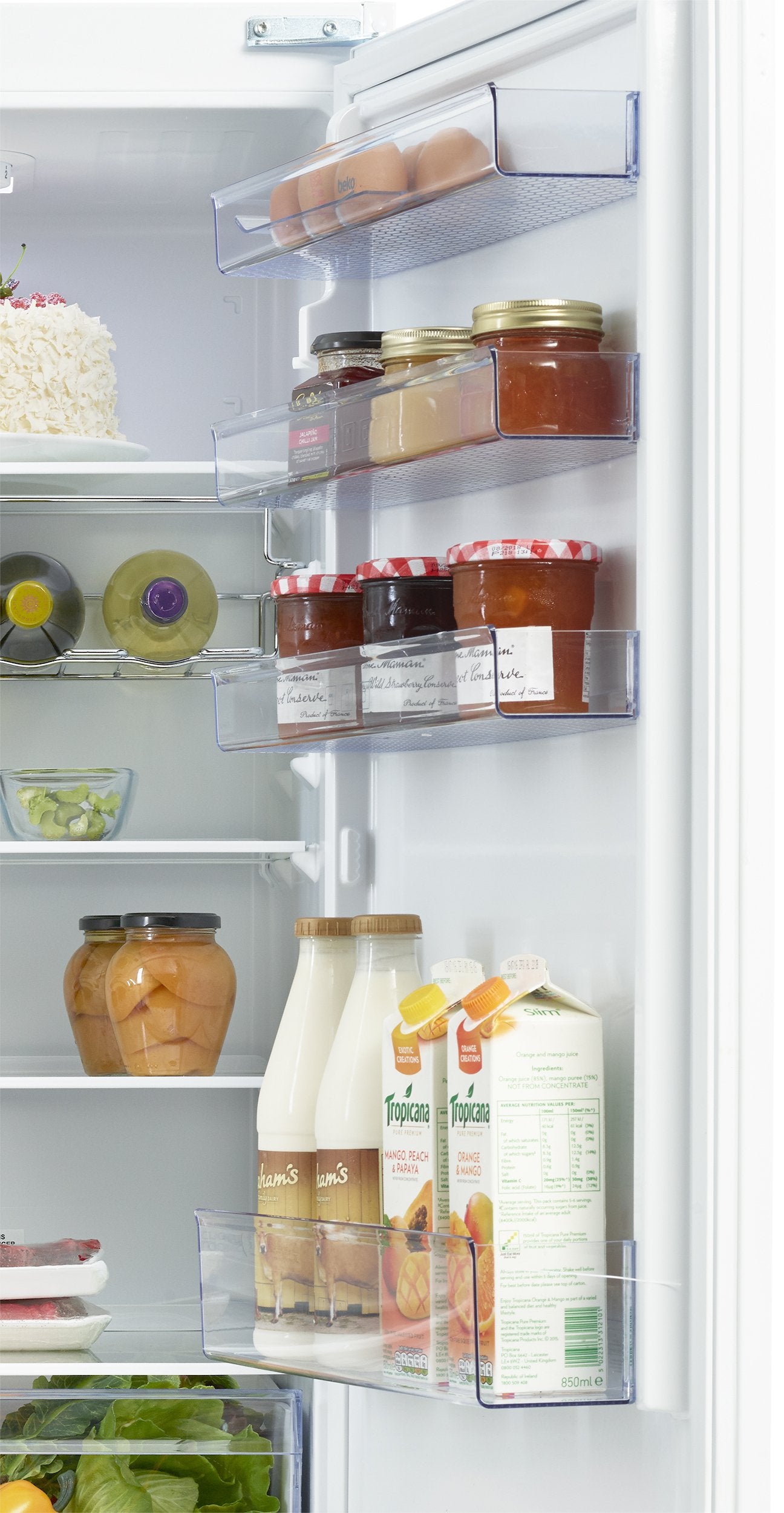 Integrated Fridge Freezer | 178cm (H) | A+ Rated | BCSD173