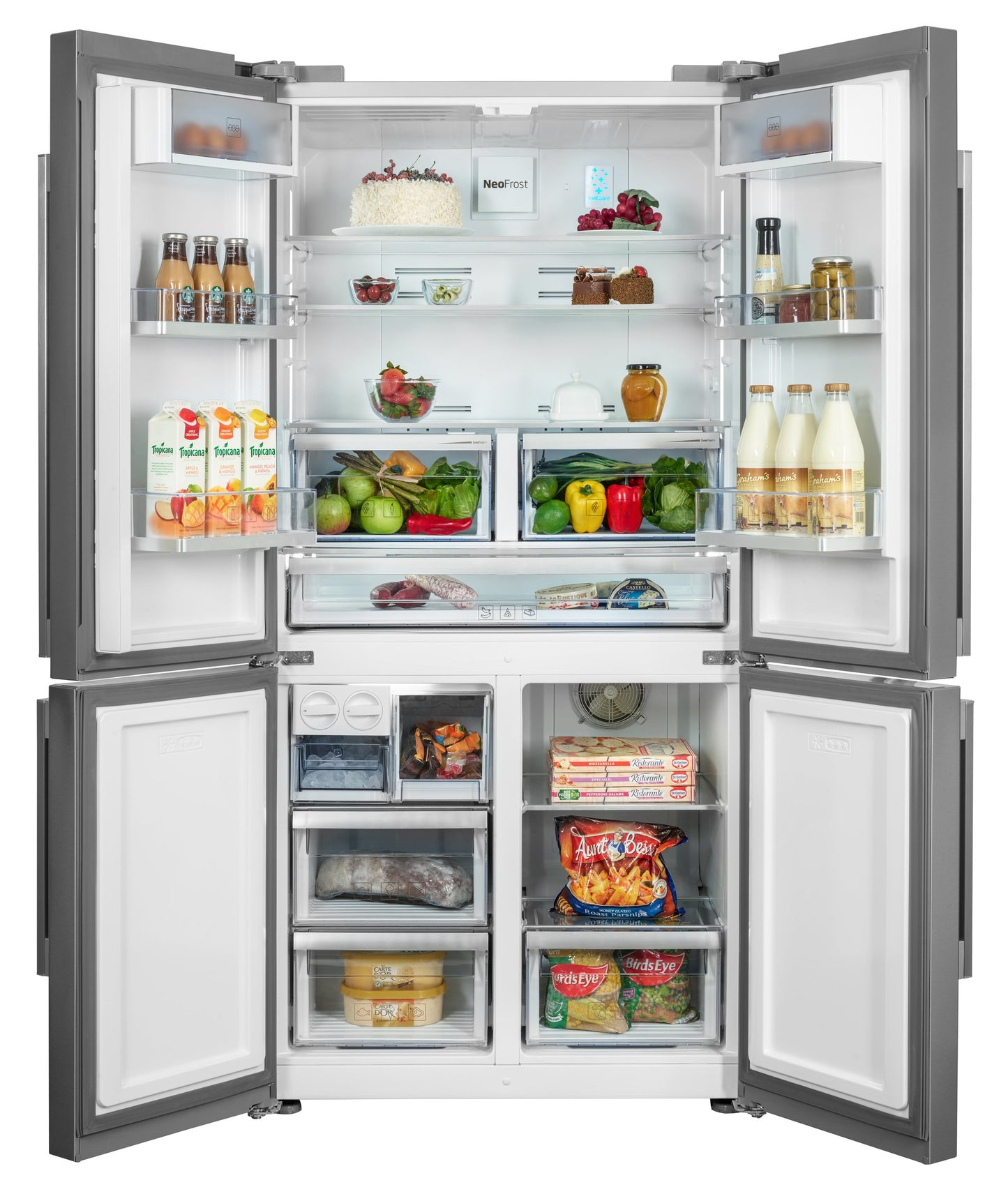 American Style Fridge Freezer NeoFrost, 182cm (H) in Stainless Steel | GN1416221Z