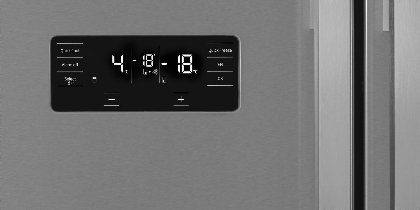 American Style Fridge Freezer NeoFrost, 182cm (H) in Stainless Steel | GN1416221Z