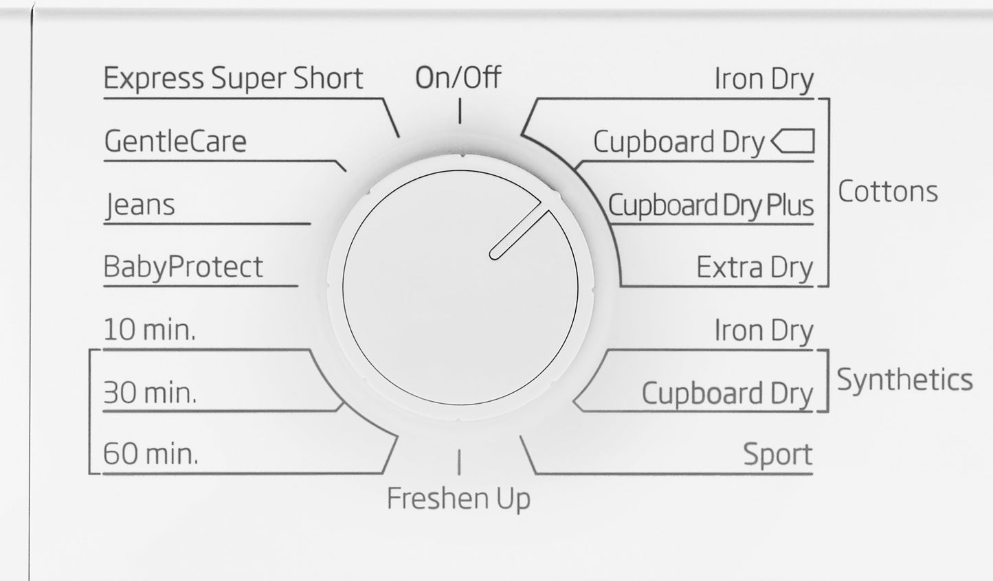 7KG Condenser Tumble Dryer in Black | DTLCE70051B | More Colour Options
