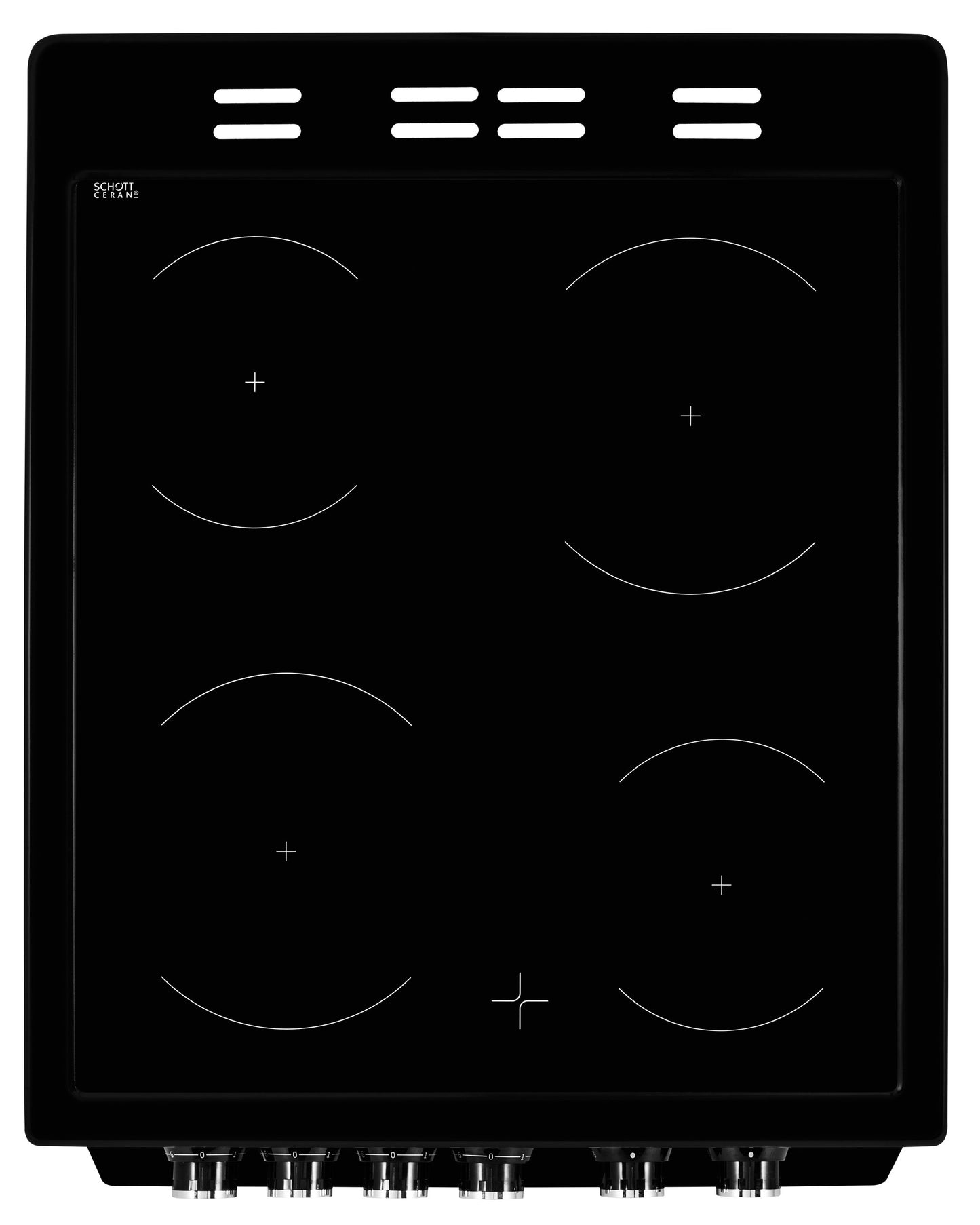 50cm Double Oven Electric Cooker | Black | KDVC563AK | More Colour Options